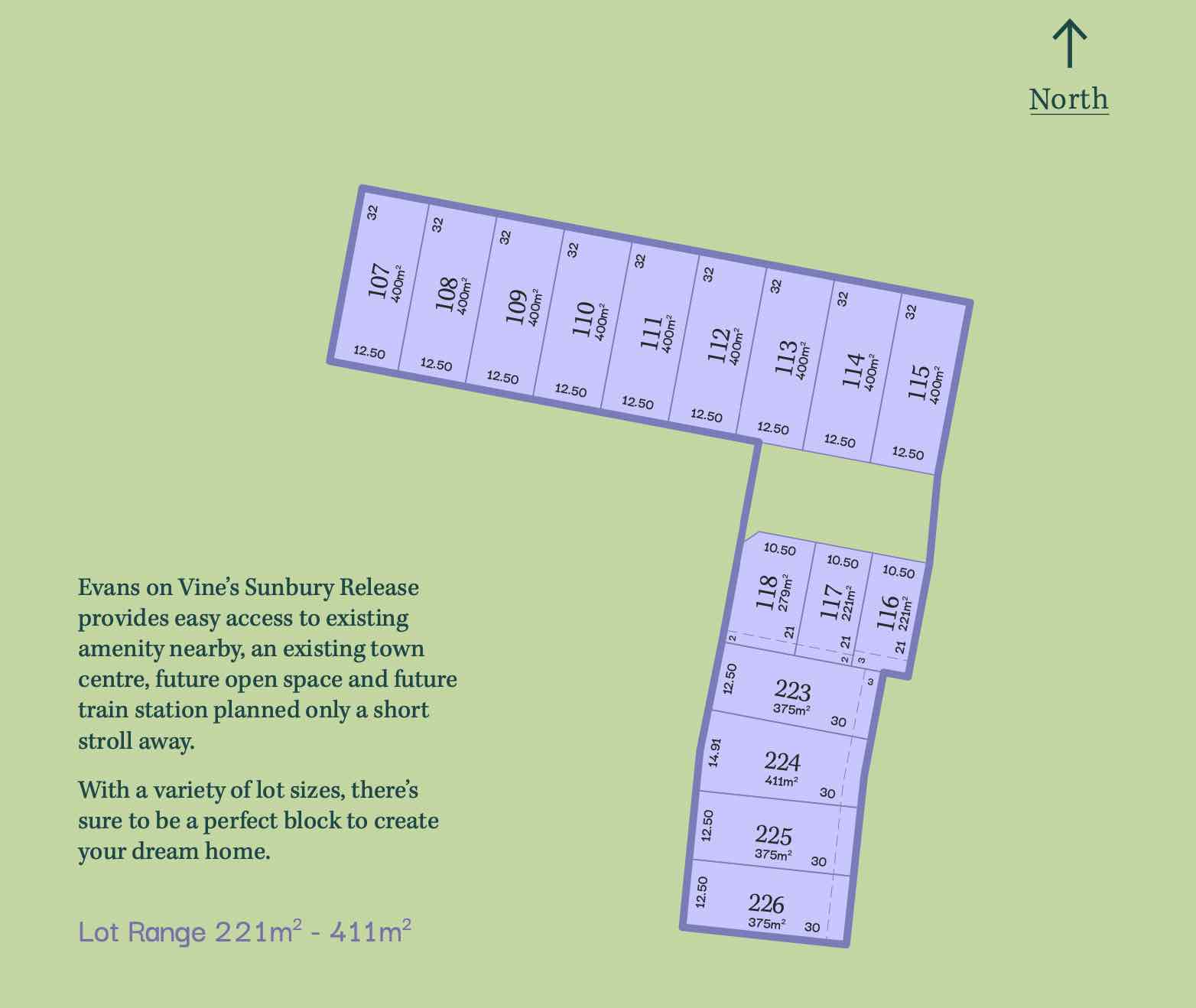 [Land for Sale] Evans on Vine Estate, Sunbury OpenLot